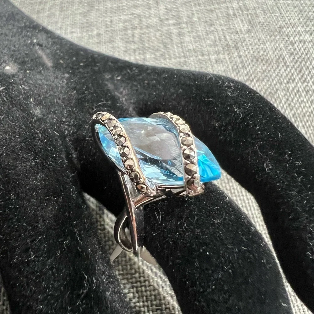 Topaz Gem Stone sterling silver